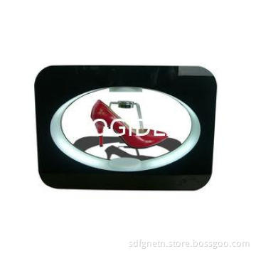 OEM High Heeled Shoe Display , Turning Floating Shoe Displa